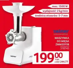 Selgros Zelmer Maszynka do Mięsa ZMM3511B oferta
