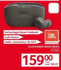 Selgros SŁUCHAWKI WAVE BUDS oferta