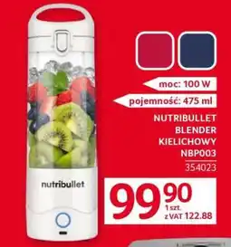 Selgros Nutribullet Blender Kielichowy NBP003 oferta