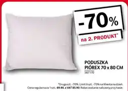 Selgros Poduszka Piórex 70 x 80 cm oferta