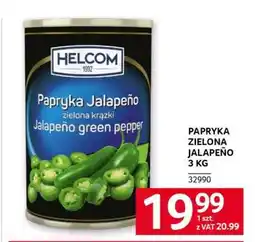 Selgros PAPRYKA ZIELONA JALAPEÑO 3 KG oferta