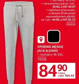 Selgros Spodnie męskie Jack & Jones oferta