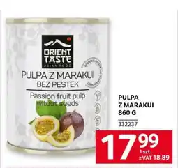 Selgros Pulpa z marakui 860 g oferta