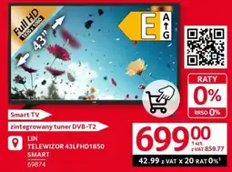 Selgros LIN TELEWIZOR 43LFHD1850 SMART oferta