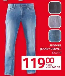 Selgros SPODNIE JEANSY DENVER oferta