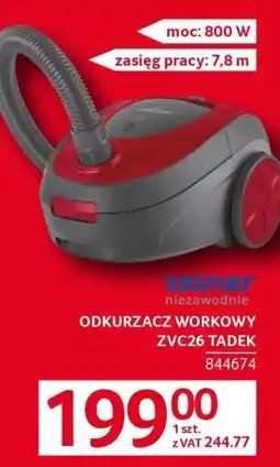 Selgros Odkurzacz Workowy ZVC26 Tadek oferta