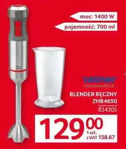 Selgros BLENDER RĘCZNY ZHB4650 oferta
