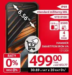 Selgros HAMMER SMARTFON IRON VA oferta