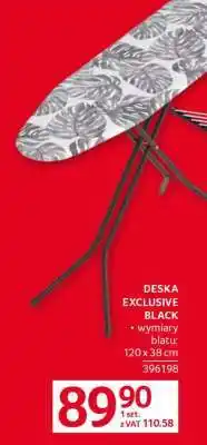 Selgros DESKA EXCLUSIVE BLACK oferta
