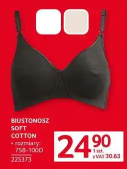 Selgros Biustonosz Soft Cotton oferta