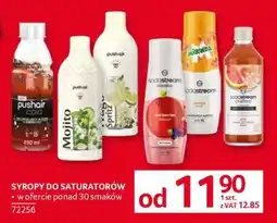 Selgros Syropy do saturatorów oferta