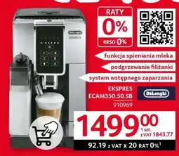 Selgros EKSPRES ECAM350.50.SB oferta