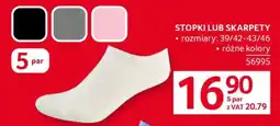 Selgros Stopki lub skarpety oferta