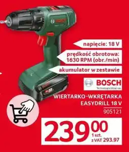 Selgros Wiertarko-Wkrętarka EasyDrill 18 V oferta