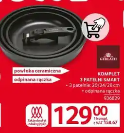 Selgros KOMPLET 3 PATELNI SMART oferta