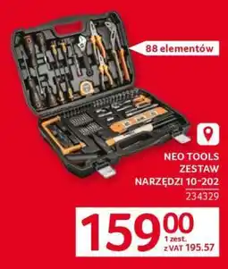 Selgros NEO TOOLS ZESTAW NARZĘDZI 10-202 oferta