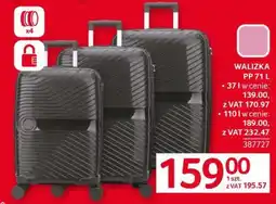 Selgros Walizka PP 71 L oferta