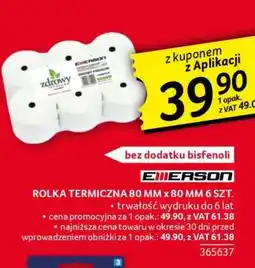 Selgros Rolka termiczna 80 mm x 80 mm 6 szt oferta