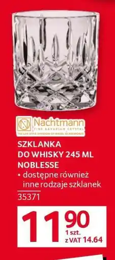 Selgros Szklanka do whisky 245 ml Noblesse oferta