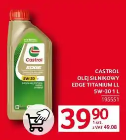 Selgros Castrol Olej Silnikowy Edge Titanium LL 5W-30 1L oferta