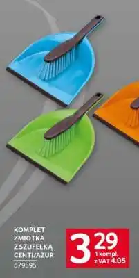 Selgros Komplet zmiotka z szufelką Centi/Azur oferta