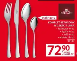 Selgros Komplet Sztućców 16 Części Tunea oferta