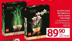 Selgros Klocki LEGO Botanicals oferta