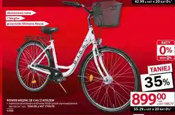Selgros ROWER MIEJSKI 28 CALI Z KOSZEM oferta