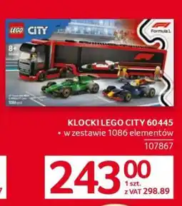 Selgros KLOCKI LEGO CITY 60445 oferta
