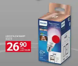 Selgros LED E27 8,5 W SMART oferta