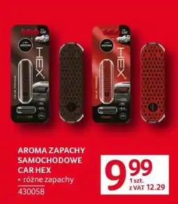 Selgros AROMA ZAPACHY SAMOCHODOWE CAR HEX oferta