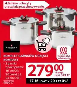Selgros KOMPLET GARNKÓW 6 CZĘŚCI KOMPAKT oferta