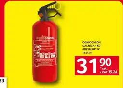 Selgros OGNIOCHRON GAŚNICA 1 KG ABC/M GP-1X oferta