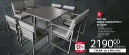 Selgros Zestaw Mebli Ogrodowych Boston oferta