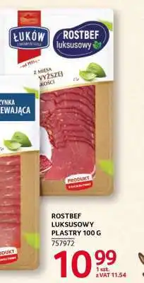 Selgros ROSTBEF LUKSUSOWY PLASTRY 100 G oferta