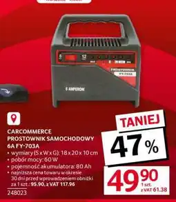 Selgros CARCOMMERCE PROSTOWNIK SAMOCHODOWY 6A FY-703A oferta