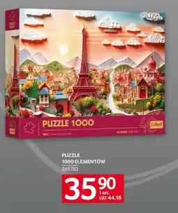 Selgros Puzzle 1000 elementów oferta