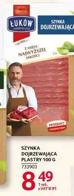 Selgros SZYNKA DOJRZEWAJĄCA PLASTRY 100 G oferta