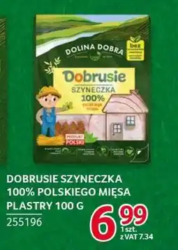Selgros Dobrusie Szynka 100% Polskiego Mięsa Plastry 100 g oferta