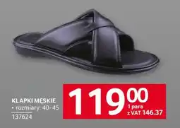 Selgros Klapki męskie oferta