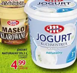 Selgros JOGURT NATURALNY 3% 1 L oferta