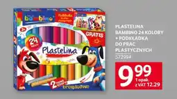 Selgros Plastelina Bambino 24 kolory + podkładka oferta