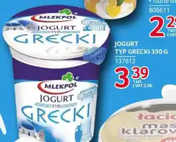 Selgros JOGURT TYP GRECKI 350 G oferta