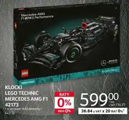 Selgros Klocki LEGO Technic Mercedes AMG F1 42173 oferta