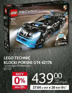 Selgros LEGO Technic Klocki Porsche GT4 42176 oferta