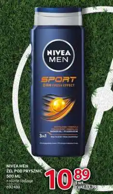 Selgros NIVEA MEN Żel pod prysznic oferta