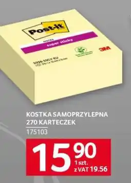 Selgros Kostka samoprzylepna 270 karteczek oferta