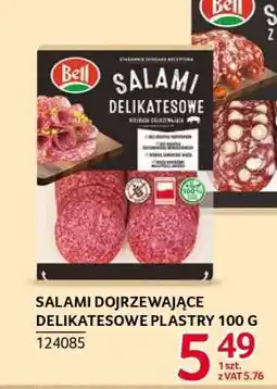 Selgros Salami Dojrzewające Delikatesowe Plastry 100 g oferta