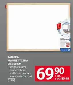 Selgros TABLICA MAGNETYCZNA 80 x 60 CM oferta