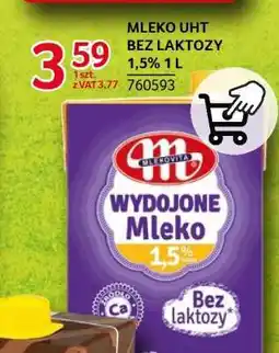 Selgros MLEKO UHT BEZ LAKTOZY 1,5% 1 L oferta